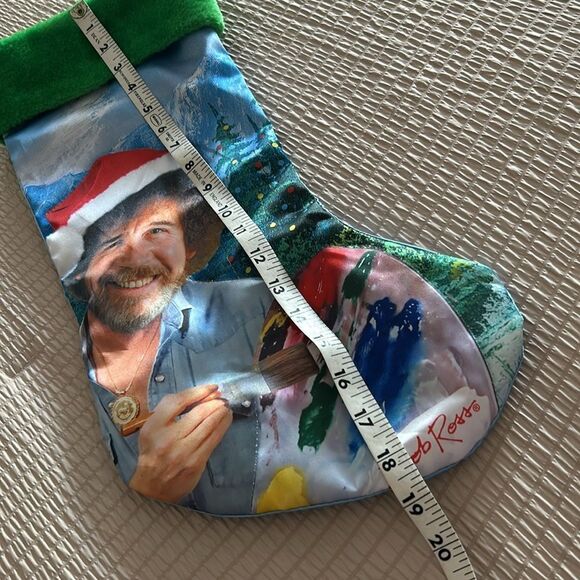 Bob Ross Christmas stocking - Picture 5 of 5